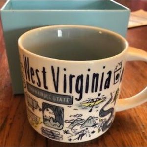 STARBUCKS WEST VIRGINIA WV MUG - BRAND NEW